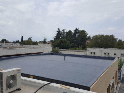 Étanchéité du toit d'une extension bois