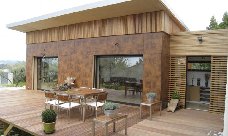 Construction d’une villa ossature bois à Sommières