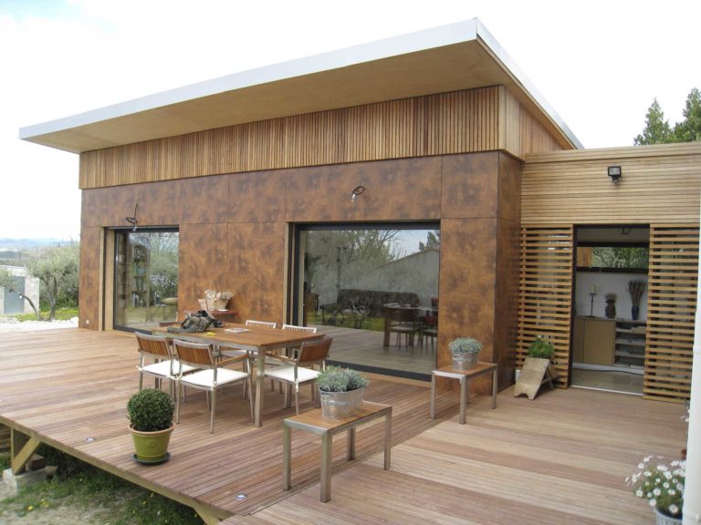 Construction d’une villa ossature bois à Sommières