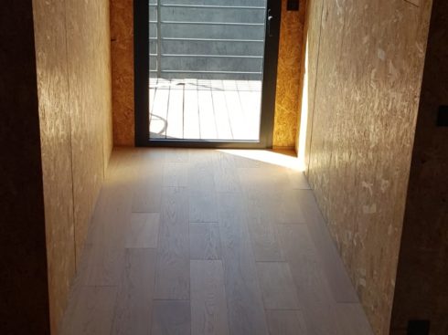 Construction maison ossature bois en Avignon - Menuiseries alu, terrasses bois