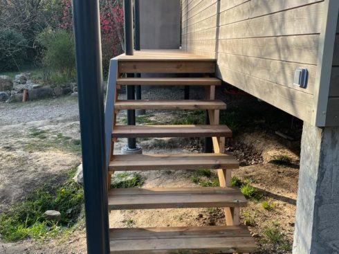 Construction d’une extension ossature bois par Différence Bois