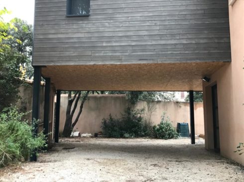 Construction d’une extension/surélévation en bois à Langlade