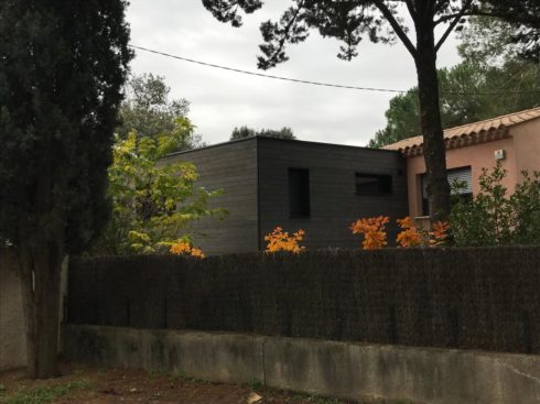 Construction d’une extension/surélévation en bois à Langlade