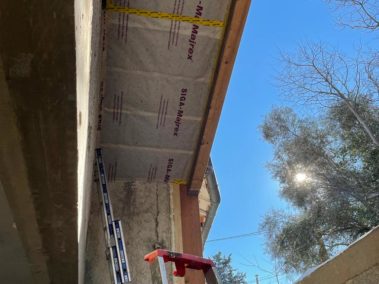 Pose d’une verrière sur ossature bois à Nîmes